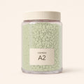 CozyBead A2 MARD single-color fuse beads in a premium clear jar