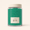 CozyBead B19 MARD single-color fuse beads in a premium clear jar