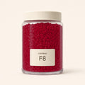 CozyBead F8 MARD single-color fuse beads in a premium clear jar