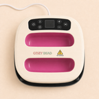 CozyBead fuse bead heat press — top control view