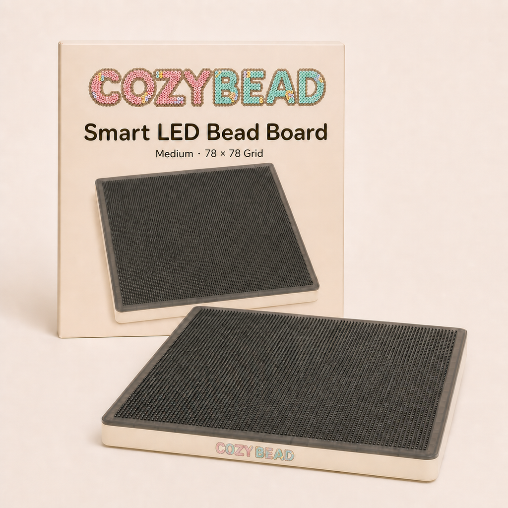 CozyBead Medium Smart LED Bead Board — product and packaging