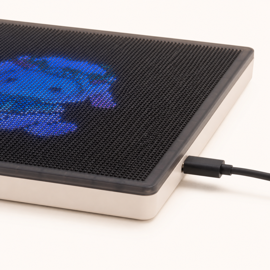 CozyBead Medium Smart LED Bead Board — usb c detail