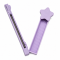 CozyBead Precision Tool Kit with one lavender bead pen and one star-head bead scoop on white
