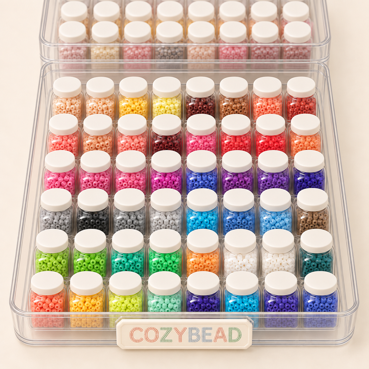 5 mm · 48-color bead set — detail