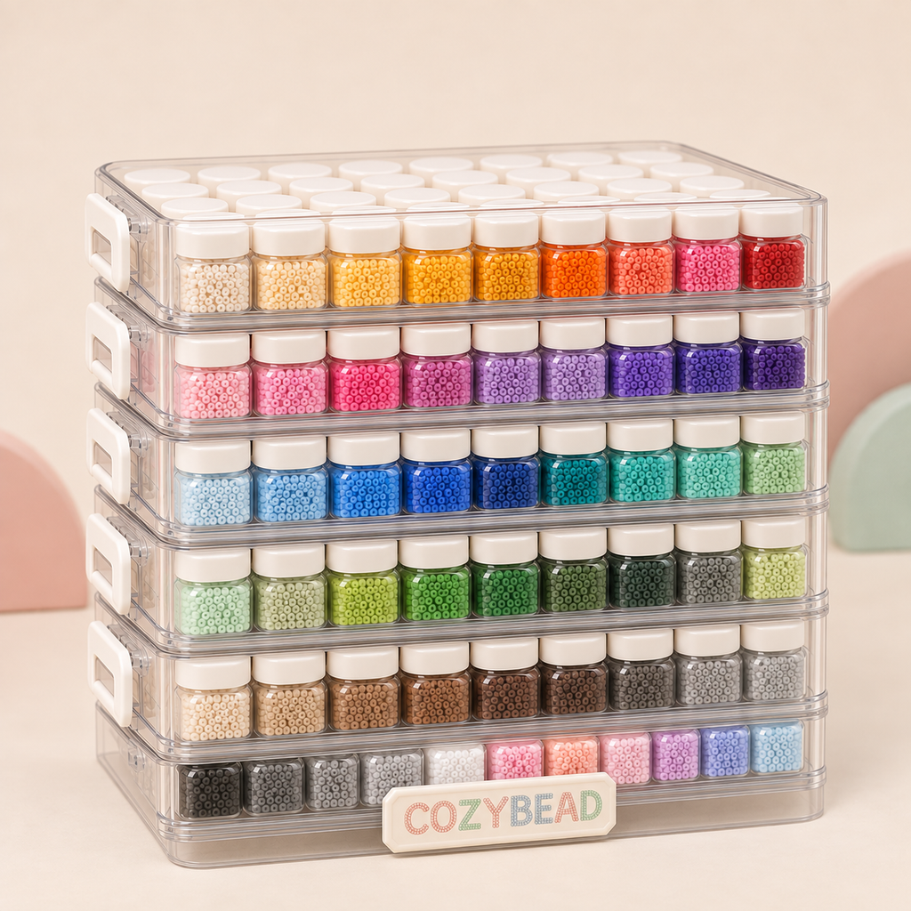 5 mm · 206-color bead set — hero