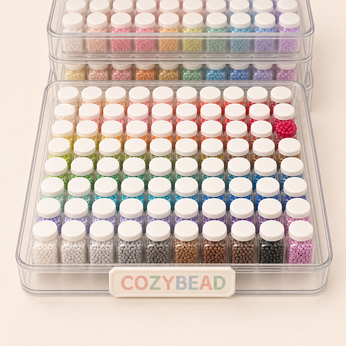 2.6 mm · 120-color bead set — detail
