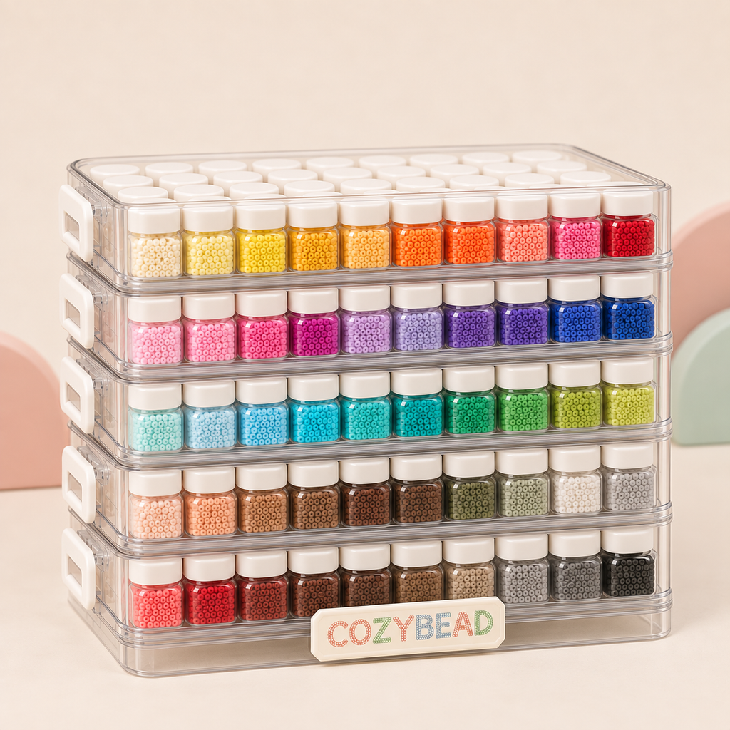 2.6 mm · 120-color bead set — hero