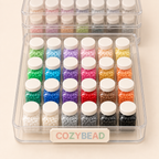 2.6 mm · 24-color bead set — detail