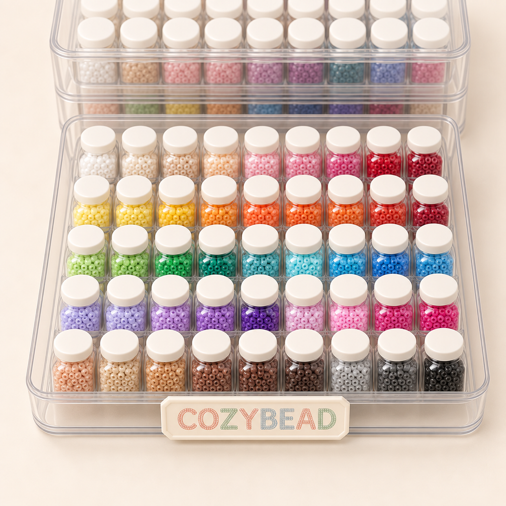 2.6 mm · 48-color bead set — detail