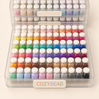 2.6 mm · 96-color bead set — detail