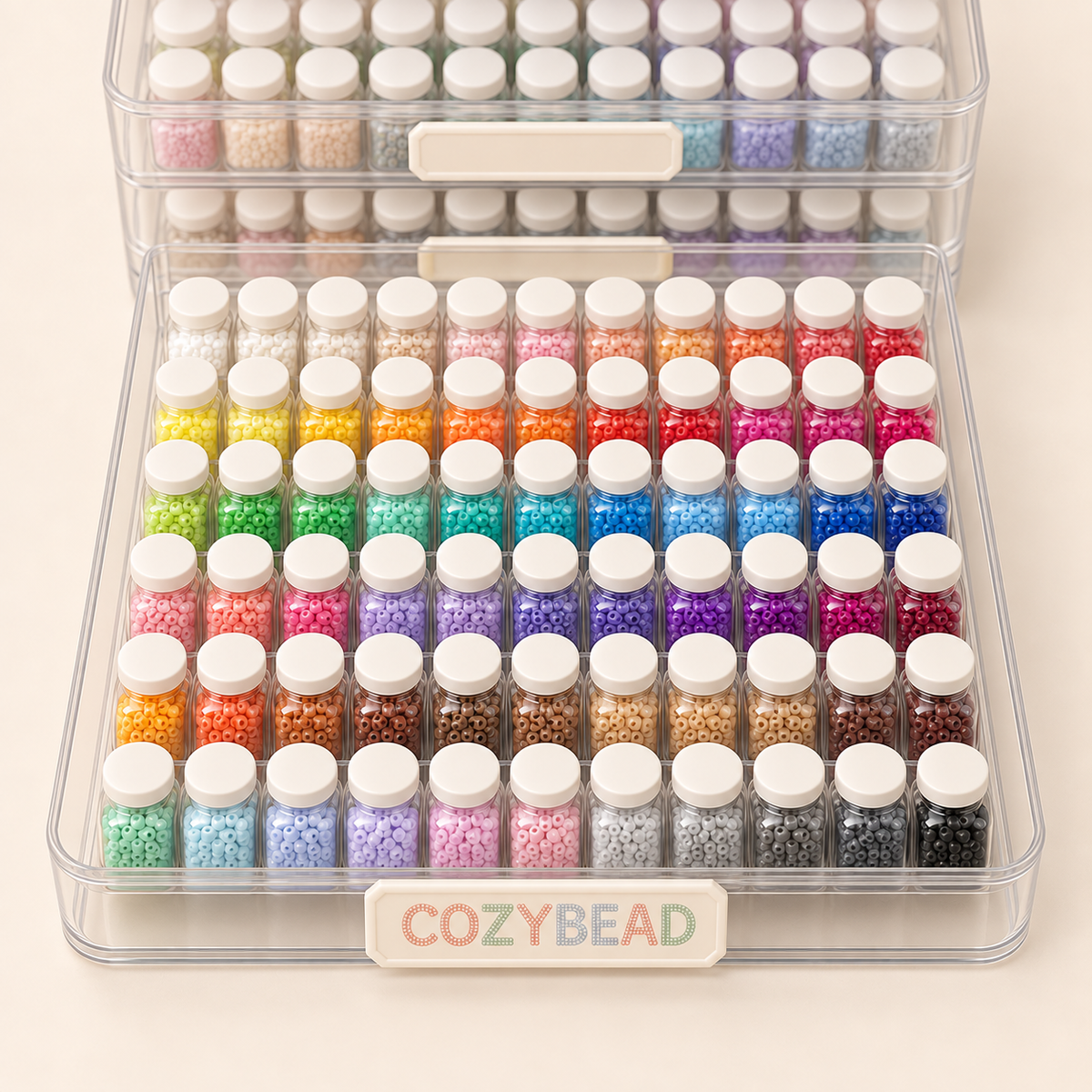2.6 mm · 96-color bead set — detail