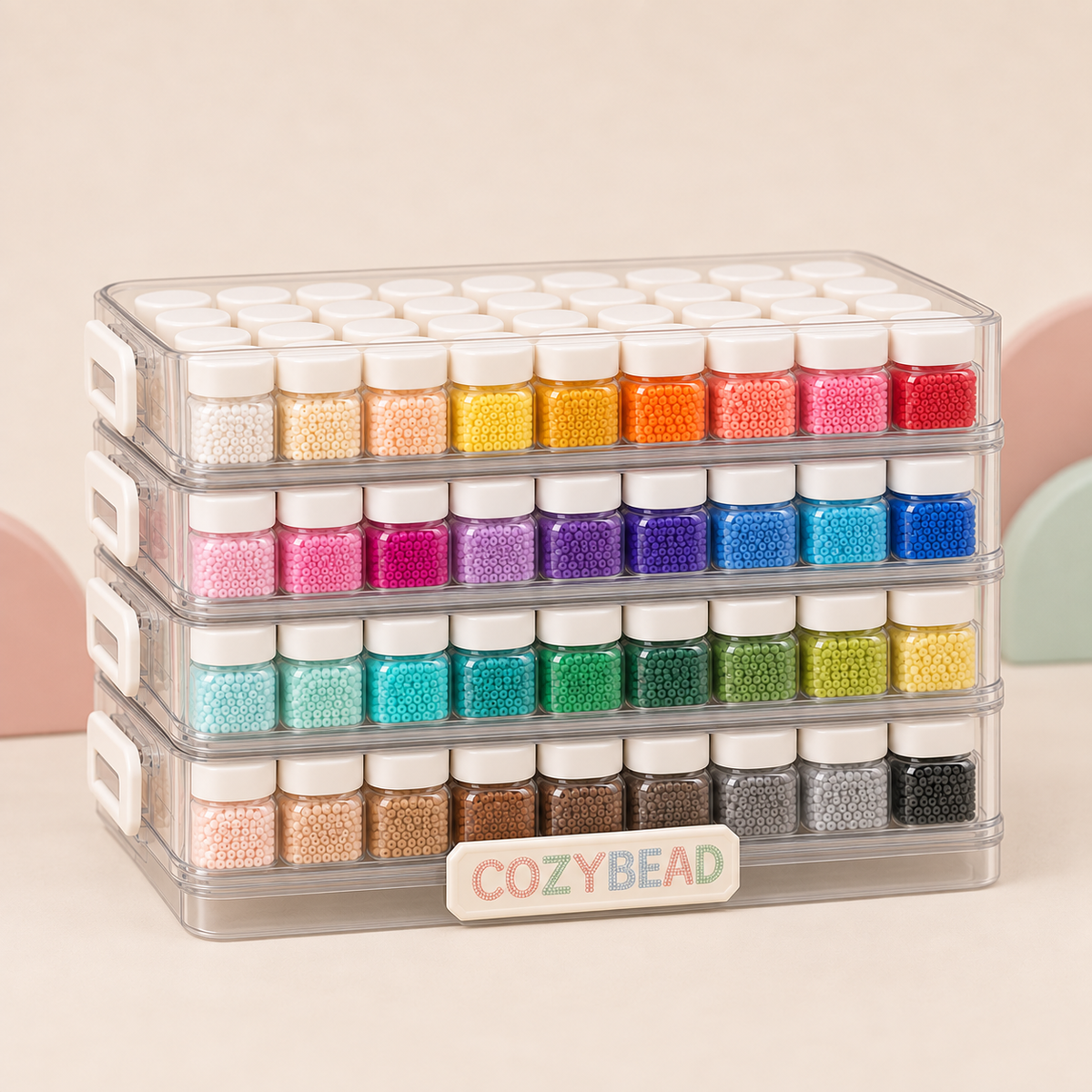 2.6 mm · 96-color bead set — hero
