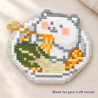 round winter friends — craft corner