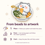 round winter friends — making steps