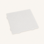 CozyBead small clear interlocking pegboard — hero