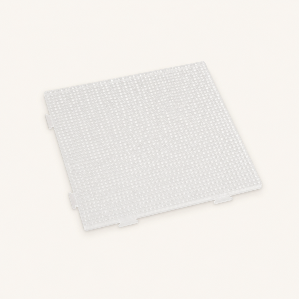 CozyBead small clear interlocking pegboard — hero